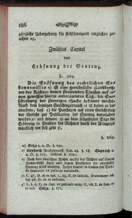 Zwölftes Capitel von Eröfnung der Sentenz.
