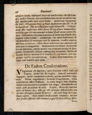 56-62, De Eadem Consecratione; ...
