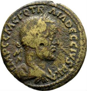 Münze, 249-251 n. Chr.