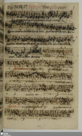 Praetorius, Hieronymus: Magnificat in 7.Ton (mixolydisch)