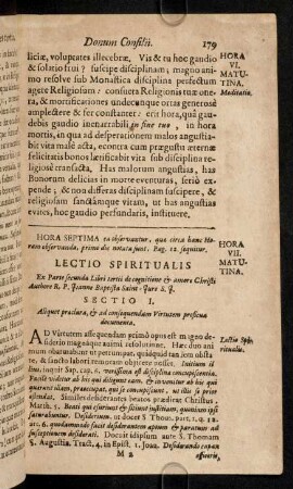 179-186, Ad Virtutem assequendam primo opus est ...