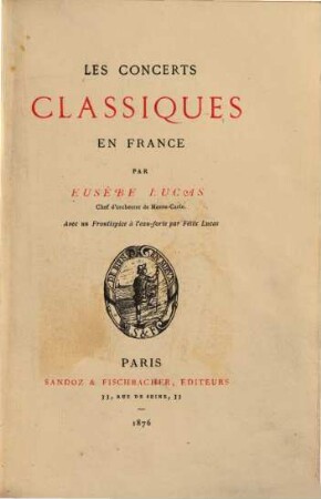 Les Concerts classiques en France