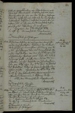 Ermittlungen gegen den Studierenden Behn wegen geheimer Verbindungen.