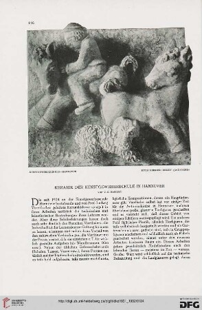 Keramik der Kunstgewerbeschule in Hannover