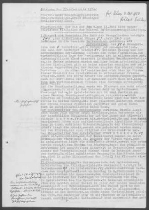 Buttenhausen-Apfelstetten: Pfarrbericht 1950