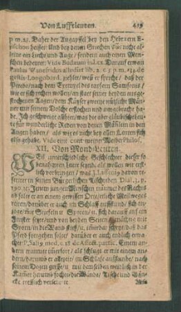 XII. Von Mond-Leuten.