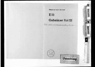 Zentral- und Kreisverwaltung: Hoch-, Straßen- und Wasserbau-Verwaltung