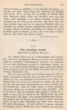 133-142 Über planmäßige Predigt