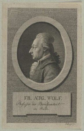 Bildnis des Friedrich August Wolf