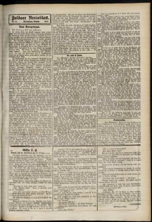 Zweite Ausgabe vom Freitag, den 04. April 1913.