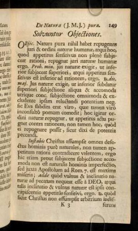 149-152, Solvuntur Objectiones
