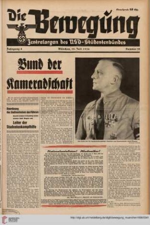 Nr. 29 (15. Juli 1936)