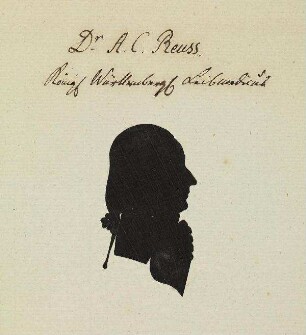 Bildnis von August Christian Reuss (1756-1824)