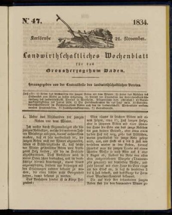 No 47. 21. November. 1834