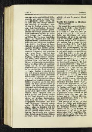 Deutsche Reichsstatistik des öffentlichen Bildungswesens