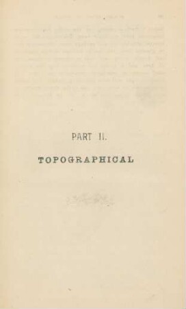 Part II. Topographical