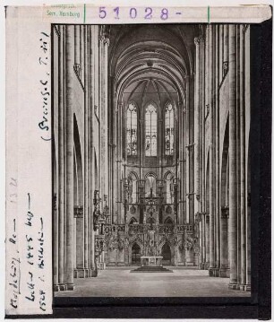 Magdeburg: Dom, Chor mit Chorschranke