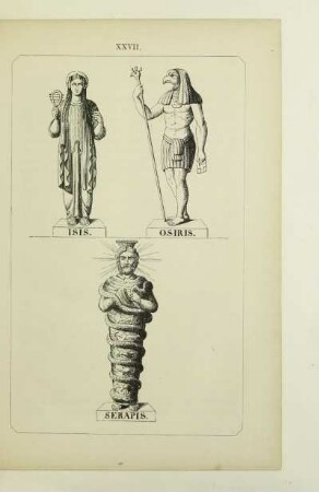 Isis. Osiris. Serapis