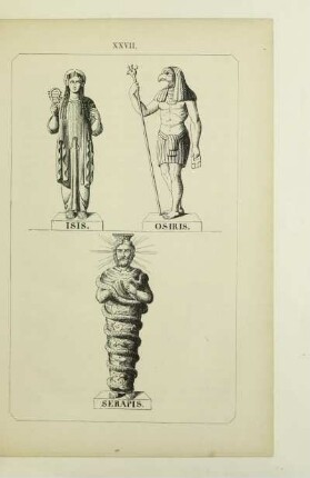 Isis. Osiris. Serapis