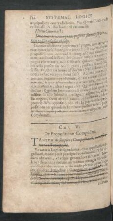 Cap. V. De Propositione Composita