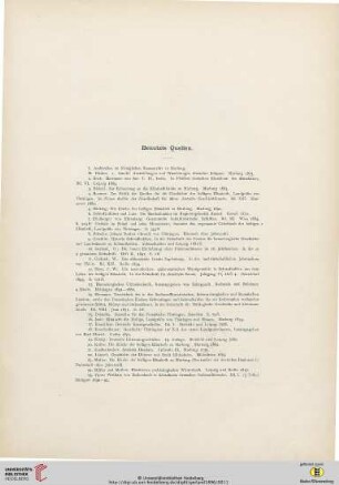 Benutzte Quellen
