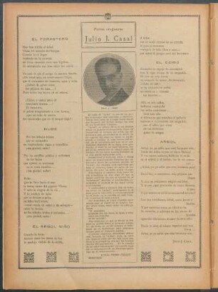 Julio J. Casal : Poetas uruguayos