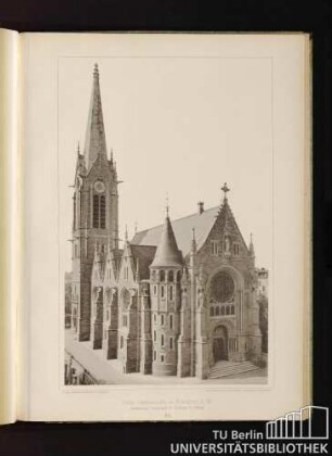 85. Neue Peterskirche in Frankfurt a. M. Architekten: Grisebach & Dinklage in Berlin.