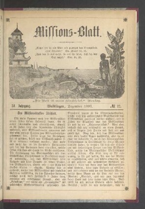 N° 12. Dezember 1897