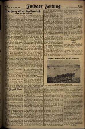 Zweite Ausgabe vom Donnerstag, den 17. April 1930.
