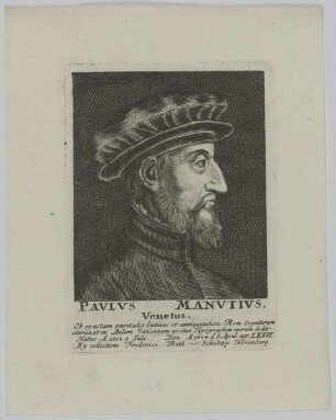Bildnis des Pavlvs Manvtivs