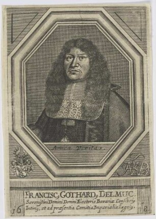 Bildnis des Franciscus Gothardus Delmuc