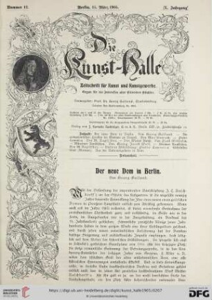 Nummer 12 (15. März 1905)