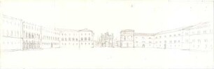 Gärtner, Friedrich von; Reisezeichnungen - Gebäude (Perspektive)