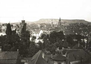Heilbronn, Stadtansicht : Heilbronn. Stadtansicht von Nordosten