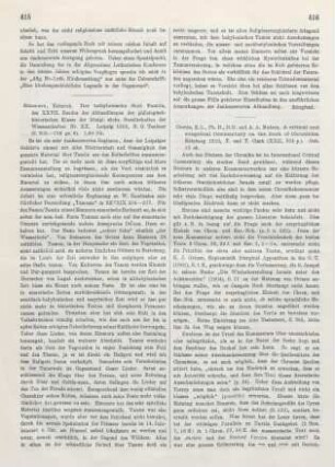 416-417 [Rezension] Curtis, Edward Lewis, A critical and exegetical commentary on the Books of Chronicles