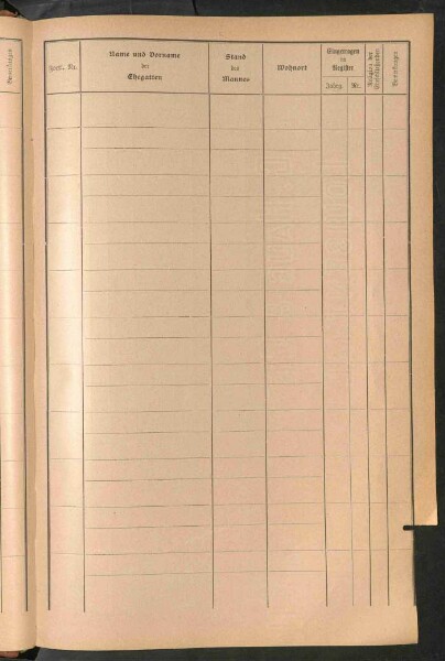 Standesamtsbuch der Stadt Aschaffenburg: Register Eheschließungen 1927 - 1929