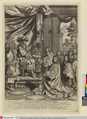 De la IIII Prevosté de Messre Alexandre de Seve; [Ludwig XIV. und Alexandre de Sève]