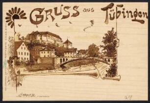 219, Gruss aus Tübingen.