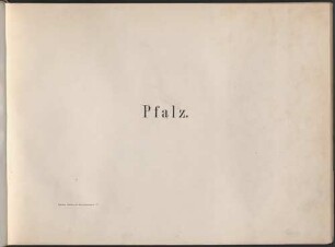 Die Wandbilder des Bayerischen National-Museums, 3. Pfalz