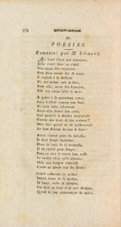 37. Poésies