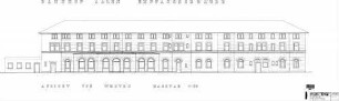 Aalen: Empfangsgebäude Dienstgebäude Westansicht