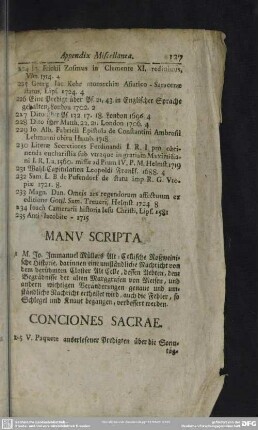 Manu Scripta