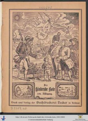 256. Jahrgang: Der hinkende Bote