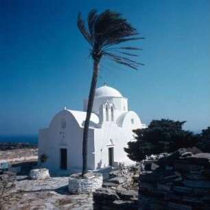 Sifnos. Klosterkirche Agios Chrysostomos von 1653