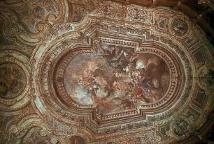 Apollo mit den neun Musen und Pegasus