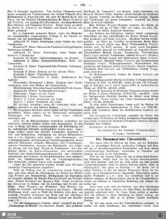 Die Thommen'sche Uhrenfabrik