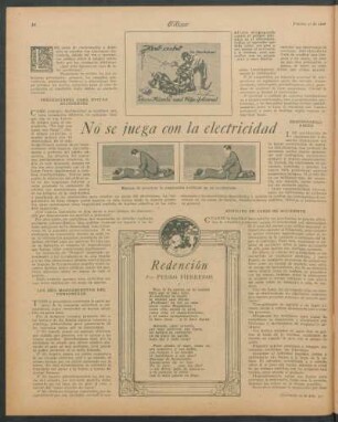 No se juega con la electricidad