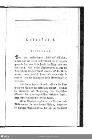 Hydrostatik