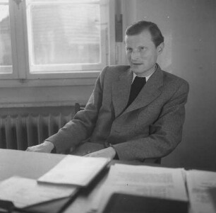 Berlin-Dahlem. Freie Universität Berlin, Boltzmannstraße. Jurist Prof. Dr. Arwed Blomeyer