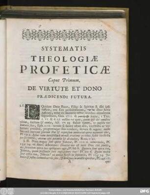 Systematis Theologiae Profeticae ...